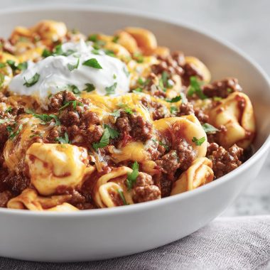 Cheesy Taco Tortellini