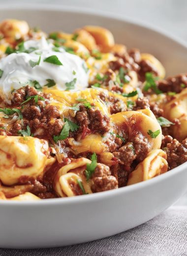 Cheesy Taco Tortellini