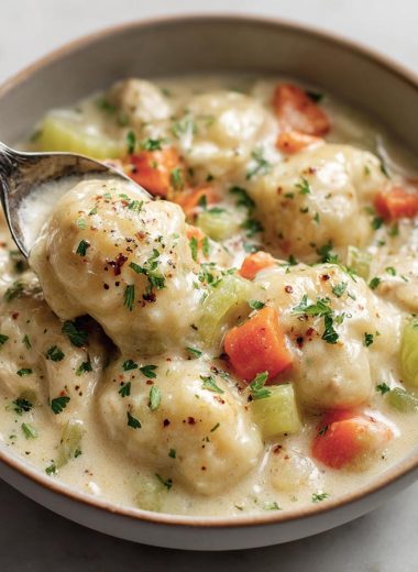 Homemade Chicken and Dumplings