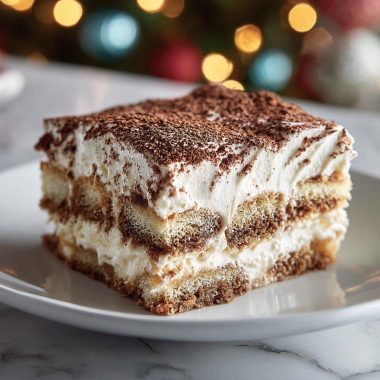 Homemade Gingerbread Tiramisu