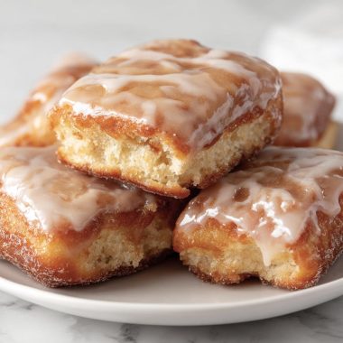 Soft Baked Maple Donut Bars