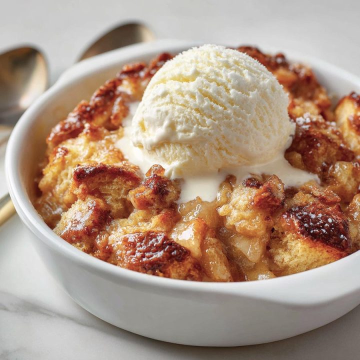 Toffee Apple Bread and Butter Pudding