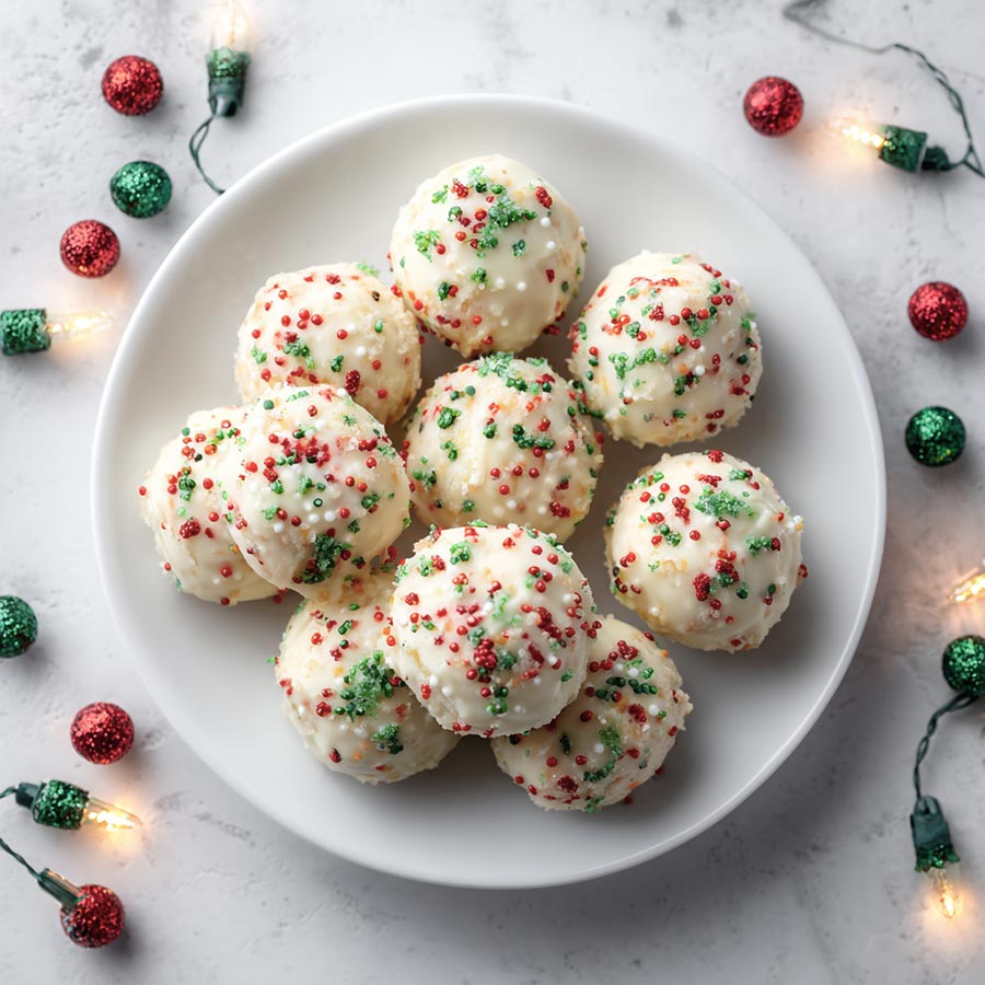 Easy Gingerbread Truffles
