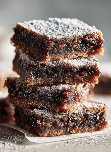 Chocolate Mincemeat Bars