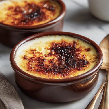 Eggnog Creme Brulee