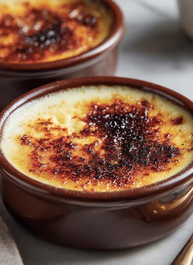 Eggnog Creme Brulee