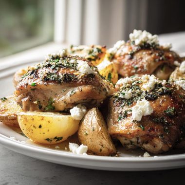 Sheet Pan Herby Lemon Garlic Chicken and Potatoes