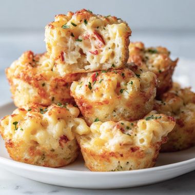 Lobster Mac and Cheese Bites