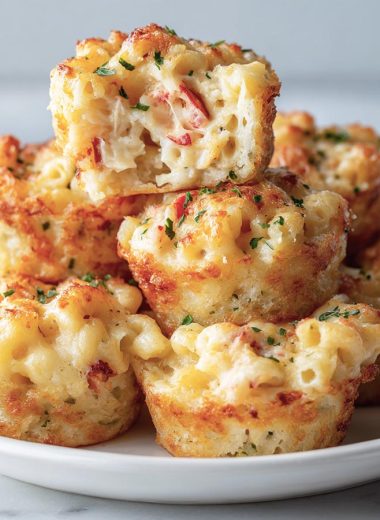 Lobster Mac and Cheese Bites