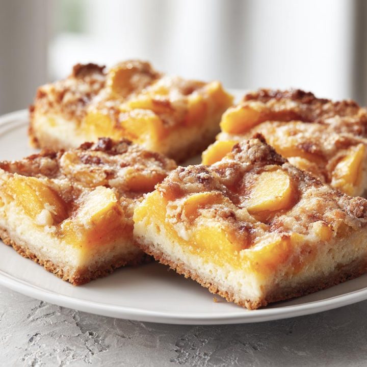 Traditional Peach Kuchen