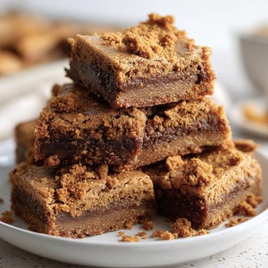 Biscoff Blondies