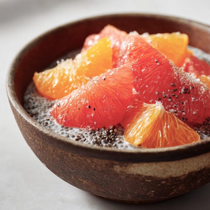 Chia Pudding with Winter Citrus