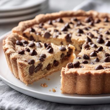 Secretly Healthy Cookie Dough Pie