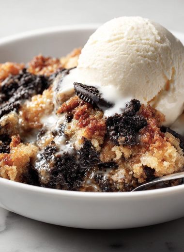 3 Step Oreo Cobbler