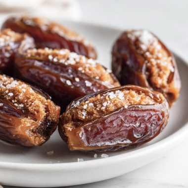Creamy Almond Butter Stuffed Dates