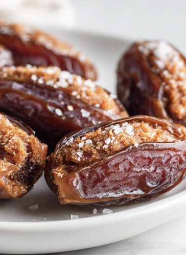 Creamy Almond Butter Stuffed Dates