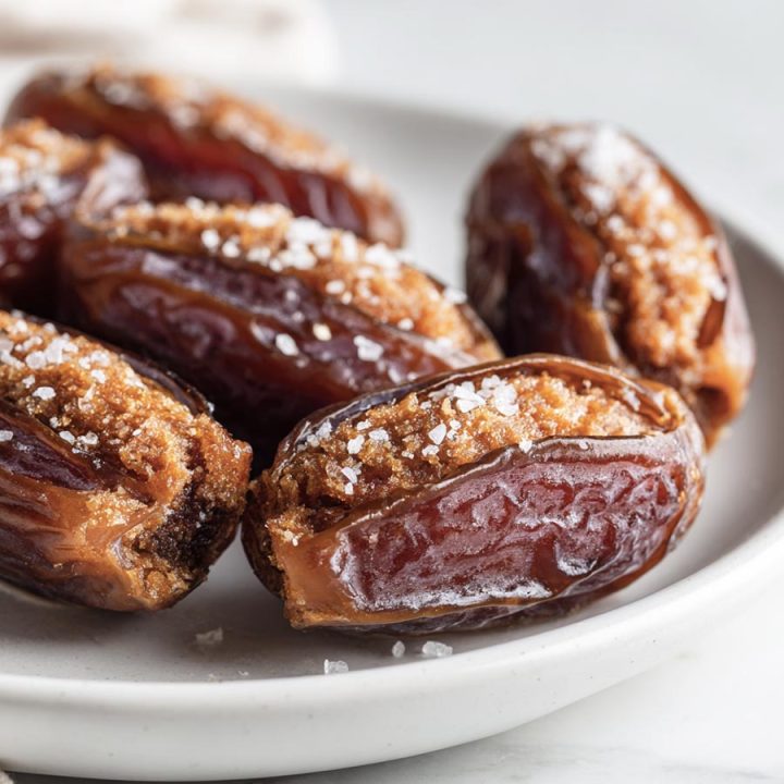 Creamy Almond Butter Stuffed Dates
