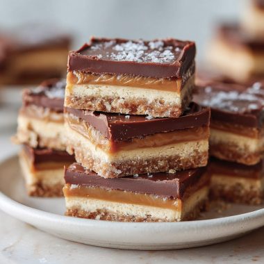 No Bake Twix Bars