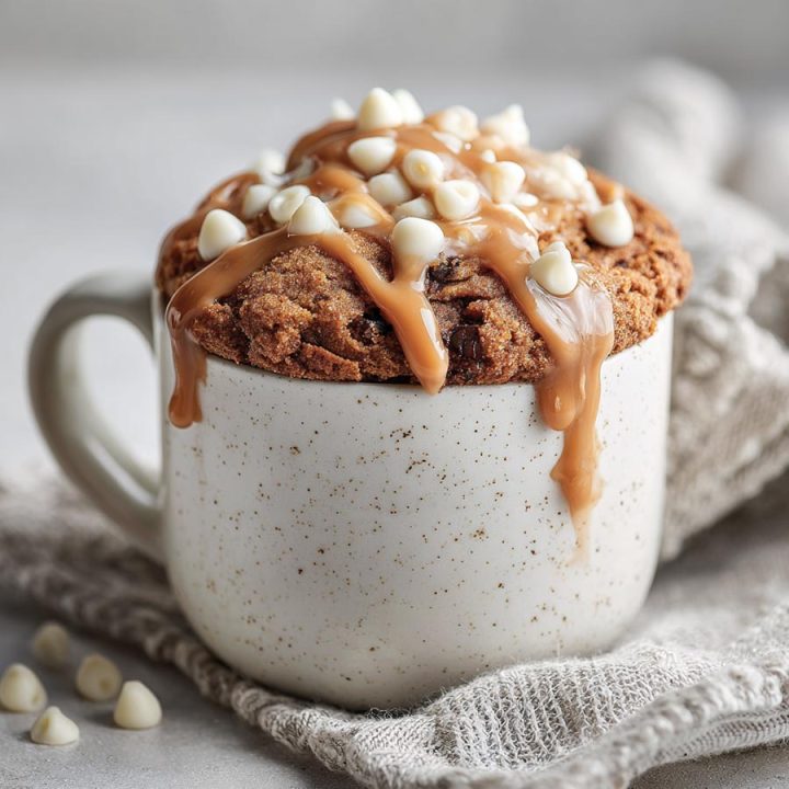 Gingerbread Biscoff Mug Cake