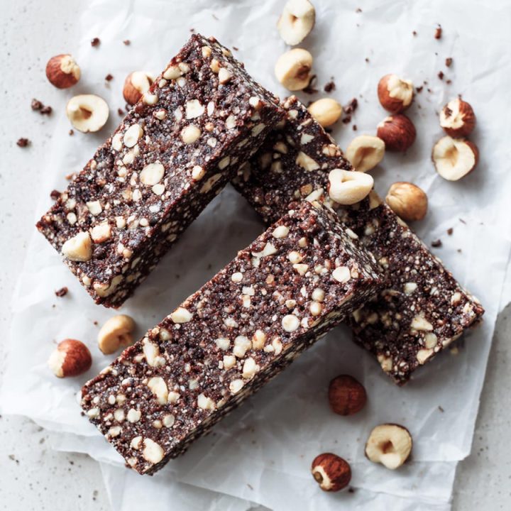 Hazelnut Chocolate Protein Bars