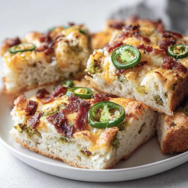Jalapeno Popper Focaccia