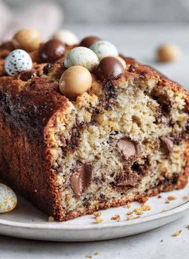 Mini Egg Banana Bread