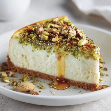 No Bake Pistachio Cheesecake