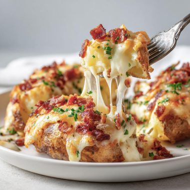 Air Fryer Stuffed Potatoes