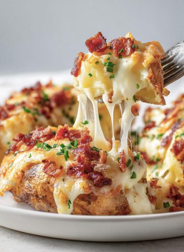 Air Fryer Stuffed Potatoes